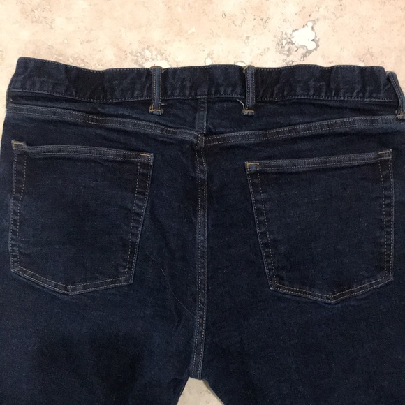 💕HP💕NWOT - Men’s Jeans - Gap for good dark wash denim - size 38x32 - Picture 4 of 4